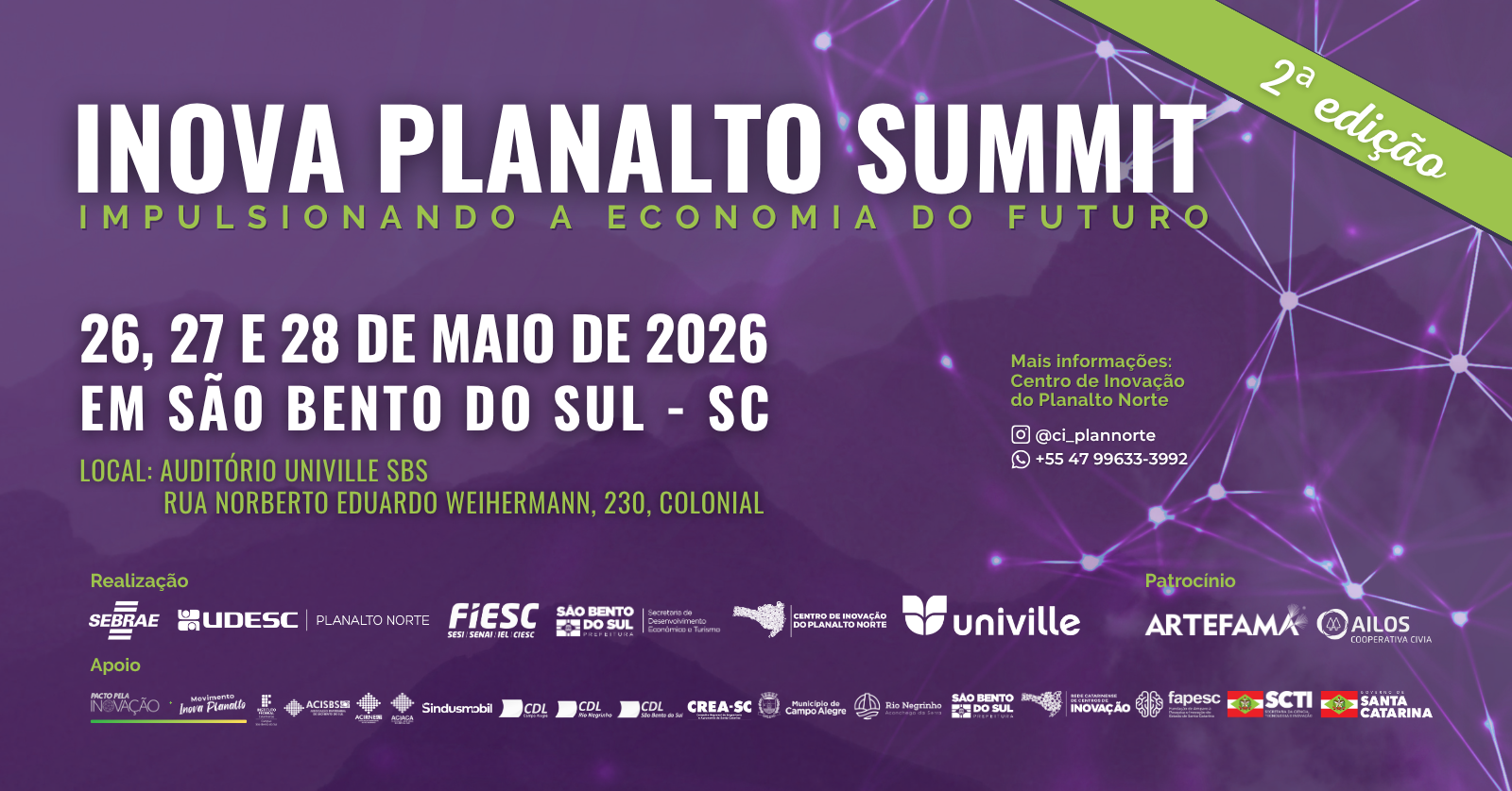 Imagem Post Inova Planalto Summit 2ª Edição