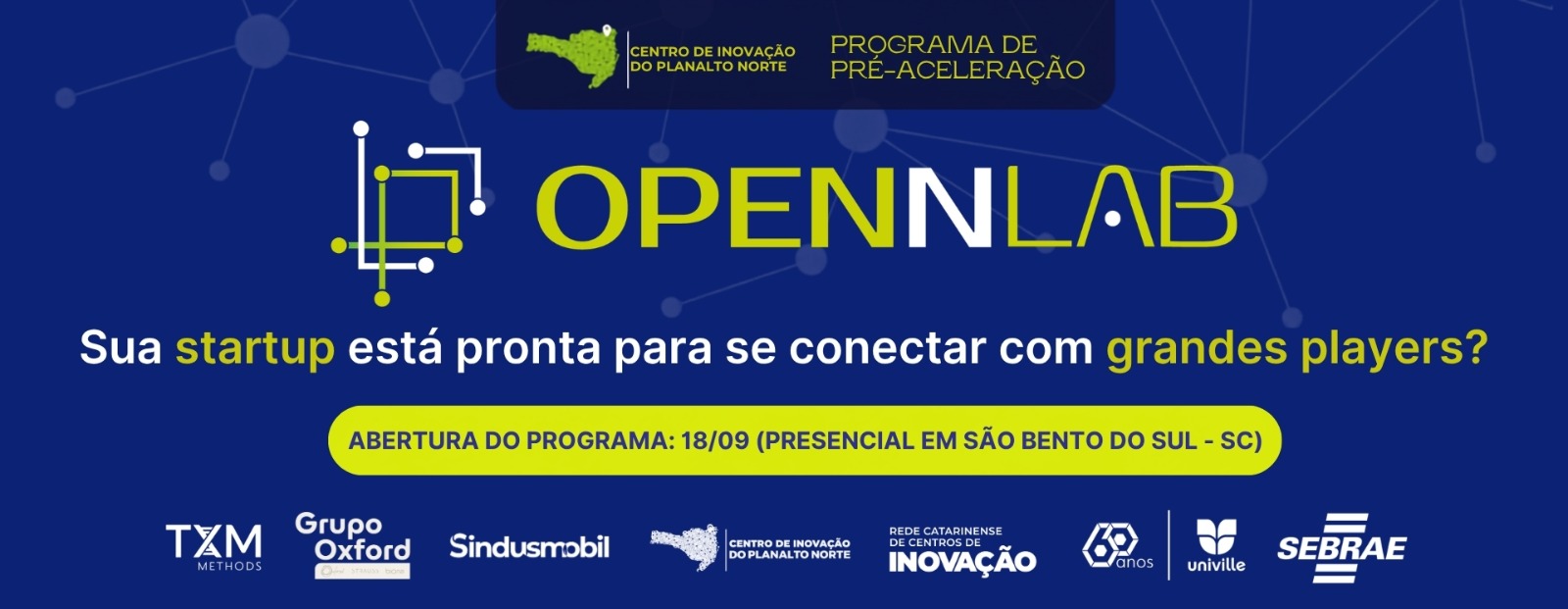#OpennLab 2ª edição bate recorde de inscrições e amplia conexão entre startups e a indústria